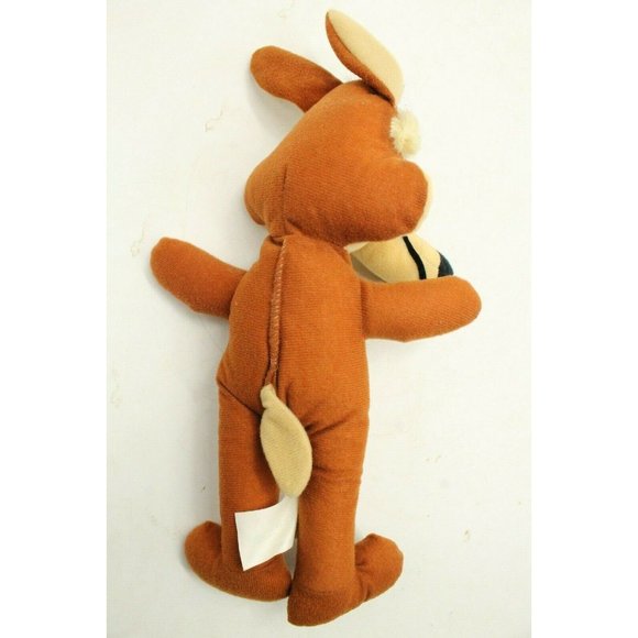 Vtg 1971 Wile E Coyote Warner Bros. Plush 15" Mighty Star - Picture 2 of 6